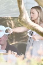 MARGOT ROBBIE and Tom Ackerley Spend Easter Sunday with Family on Gold Coast 04/20/2025