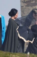 MARGOT ROBBIE on the Set of Wuthering Heights in Wakefield 04/01/2025