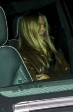 MARGOT ROBBIE Out for Dinner at Alba Restaurant in Los Angeles 04/27/2025