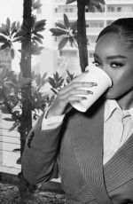 MARSAI MARTIN at a Photoshoot, April 2025