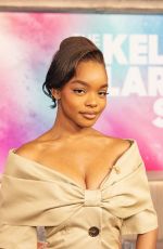 MARSAI MARTIN at Kelly Clarkson Show 04/14/2025