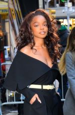 MARSAI MARTIN Leaves Good Morning America Studio in New York City 04/08/2025