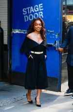 MARSAI MARTIN Leaves Good Morning America Studio in New York City 04/08/2025