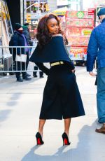 MARSAI MARTIN Leaves Good Morning America Studio in New York City 04/08/2025