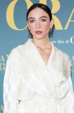 MATILDA DE ANGELIS at La Vita Da Grandi Premiere in Rome 04/03/2025