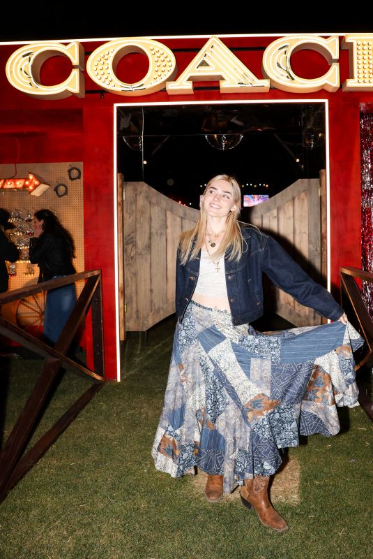 MEG DONNELLY at Nylon Desert Disco in Thermal 04/25/2025