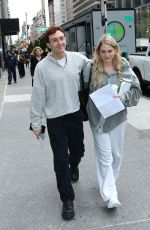 MEGHAN TRAINOR and AMELIA HAMLIN on the Set of The Beauty in New York 04/21/2025