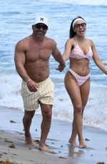 MELISSA GORGA in Bikini at a Beach 04/19/2025