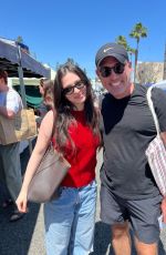 MIKEY MADISON Out Shopping at Brentwood Farmers Market 04/20/2025