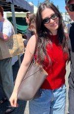 MIKEY MADISON Out Shopping at Brentwood Farmers Market 04/20/2025