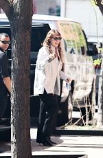 MILEY CYRUS Arrives at a Photoshoot in New York City 04/22/2025