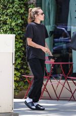 MILEY CYRUS Out with a Friend in Beverly Hills 04/07/2025