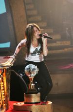MILEY CYRUS Performs at Dancing With The Stars 11/25/2008
