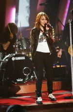 MILEY CYRUS Performs at Dancing With The Stars 11/25/2008