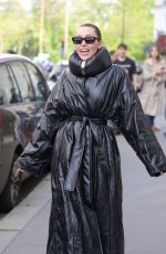 MILEY CYRUS Stuns in Alaia After a Visit to Saint Germain des Pres in Paris 04/26/2025