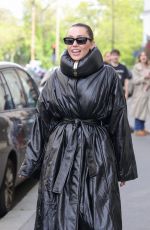 MILEY CYRUS Stuns in Alaia After a Visit to Saint Germain des Pres in Paris 04/26/2025
