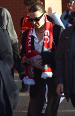 MILLIE BOBBY BROWN at Premier League Match Between Liverpool FC and Tottenham Hotspur FC in Liverpool 04/27/2025