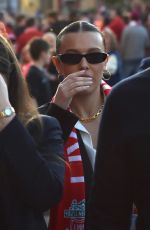 MILLIE BOBBY BROWN at Premier League Match Between Liverpool FC and Tottenham Hotspur FC in Liverpool 04/27/2025