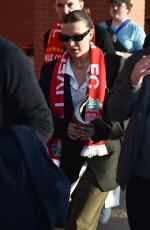 MILLIE BOBBY BROWN at Premier League Match Between Liverpool FC and Tottenham Hotspur FC in Liverpool 04/27/2025