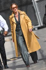 MINKA KELLY Arrives at Jimmy Kimmel Live! 04/15/2025