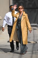 MINKA KELLY Arrives at Jimmy Kimmel Live! 04/15/2025