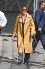 MINKA KELLY Arrives at Jimmy Kimmel Live! 04/15/2025
