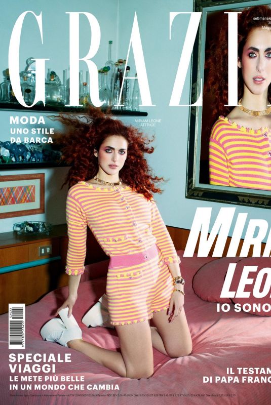 MIRIAM LEONE in Grazia Magazine, Italy April 2025