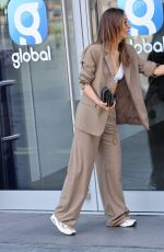 MYLEENE KLASS Leaves Smooth Radio in London 04/18/2025