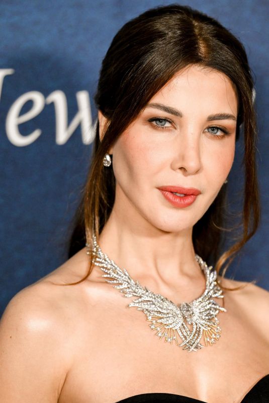 NANCY AJRAM at Tiffany & Co. Celebrates Launch of Blue Book 2025: Sea of Wonder in New York City 04/25/2025