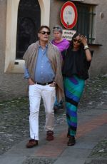 NAOMI CAMPBELL and Piero Piazzi  Out in Portofino 04/04/2025