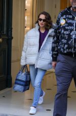 NATALIE PORTMAN Out and About in Paris 04/04/2025