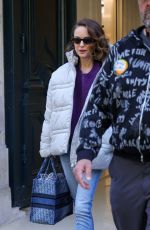 NATALIE PORTMAN Out and About in Paris 04/04/2025