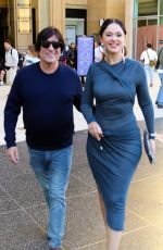 NATASHA and Martin BLASICK Arrives at The Accountant Premiere in Hollywood 04/17/2025