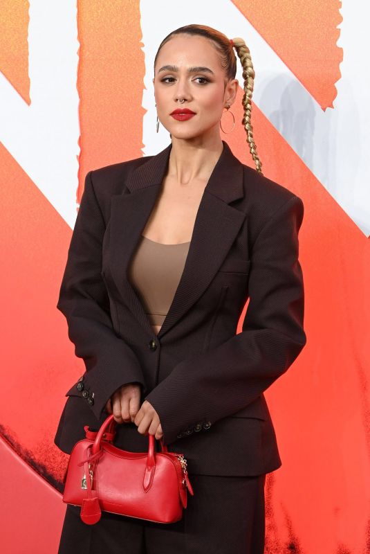 NATHALIE EMMANUEL at Sinners Premiere in London 04/14/2025