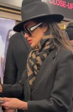 NICOLE SCHERZINGER Signs Autographs While Leaving St. James Theatre in New York 04/02/2025