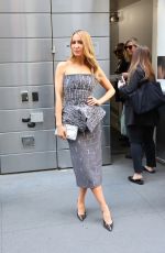 NIKKI GLASER Arrives at TIME100 Summit at Mandarin Oriental in New York City 04/23/2025