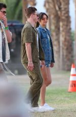 NINA DOBREV and Shaun White Out at Coachella Valley Music and Arts Festival 04/12/2025