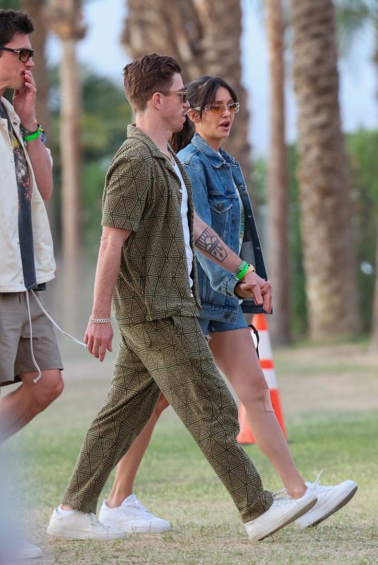 NINA DOBREV and Shaun White Out at Coachella Valley Music and Arts Festival 04/12/2025