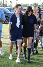 NINA DOBREV and Shaun White Out at Day 1 of Coachella Valley Music and Arts Festival in Indio 04/11/2025