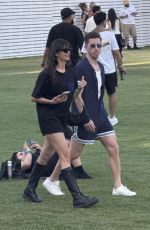 NINA DOBREV and Shaun White Out at Day 1 of Coachella Valley Music and Arts Festival in Indio 04/11/2025