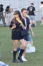 NINA DOBREV and Shaun White Out at Day 1 of Coachella Valley Music and Arts Festival in Indio 04/11/2025