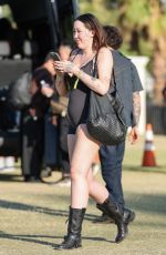 NOAH CYRUS Out at Coachella Weekend 1 Final Night 04/13/2025