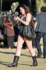 NOAH CYRUS Out at Coachella Weekend 1 Final Night 04/13/2025