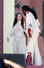 NOAH CYRUS Performs at Coachella Valley Festival in California 04/13/2025