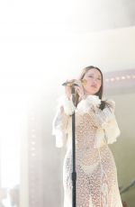 NOAH CYRUS Performs at Coachella Valley Festival in California 04/13/2025