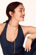 OLIVIA COOKE for FOPE Jewelry All In Me Campaign, April 2025