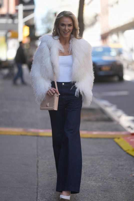 OLIVIA FLOWERS Shops for Wedding Dress at NYC Bridal Fashion Week 04/09/2025
