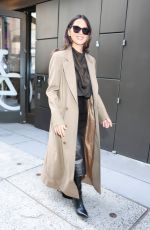 OLIVIA MUNN Arrives at The View in New York 04/10/2025