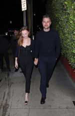 PHOEBE DYNEVOR and Cameron Fuller Out for Dinner Date in Los Angeles 04/13/2025