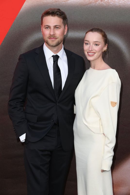 PHOEBE DYNEVOR at Drop Premiere in Los Angeles 04/08/2025